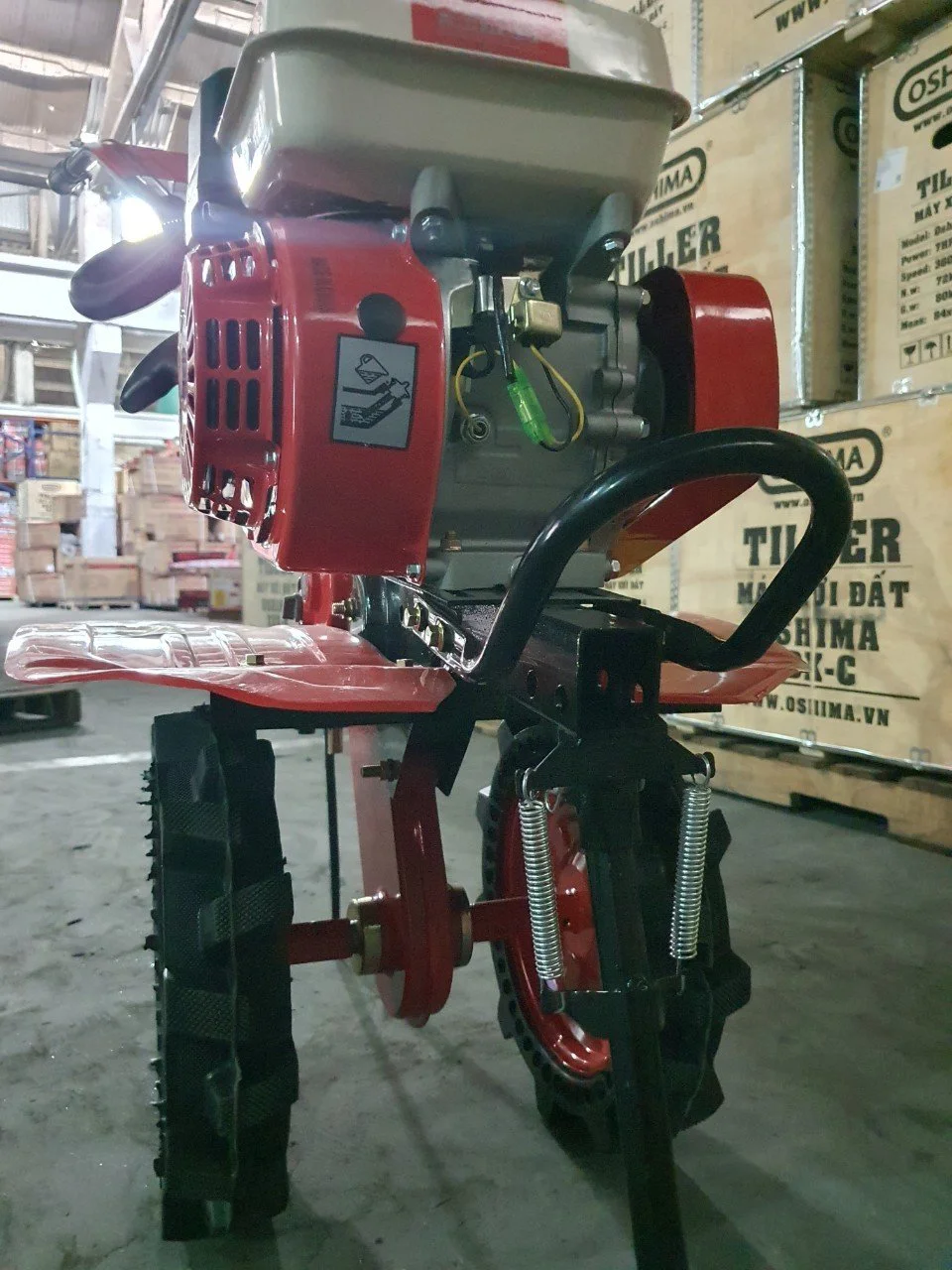 Máy Xới Đất Oshima XDX-C 7.0HP Đỏ 4 Thì Chính Hãng – Giải Pháp Làm Đất Hiệu Quả - Góc nhìn 6
